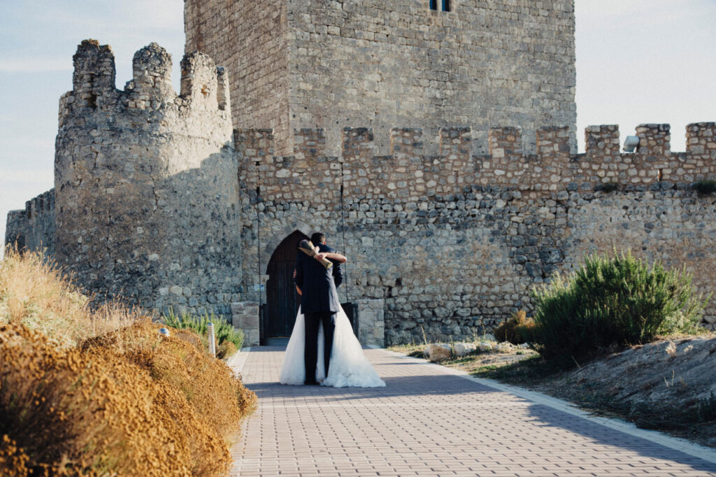castle wedding in Greece