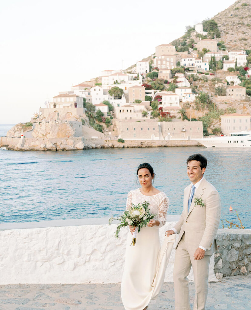 Hydra island Greece wedding